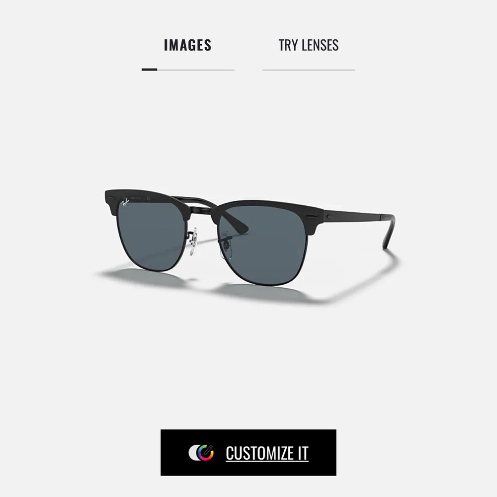 Ray-Ban Clubmaster Classic (Standard Size, Unisex)